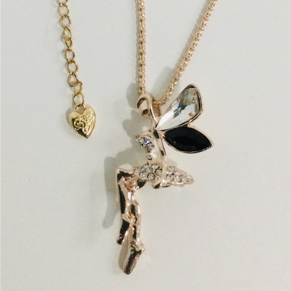 Betsey Johnson Jewelry - Betsy Johnson Gold tone Fairy Pendant Necklace 🧚♀️
